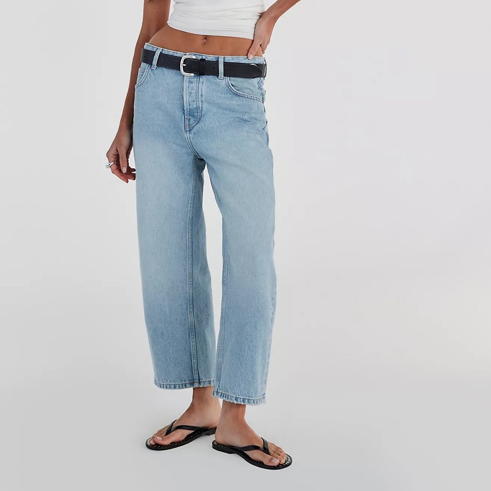 We The Free Deep Trance Dropped Boyfriend Barrel Jeans | sz27